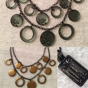 Kenneth Cole 2-sided Beautiful Necklace